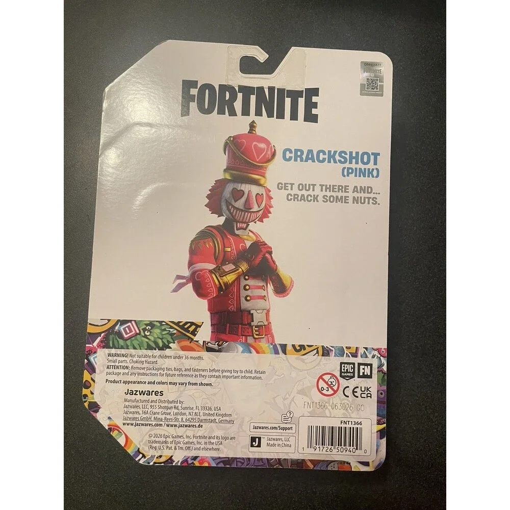 FORTNITE Jazwares 2026 OG Crackshot Pink Solo Mode 4